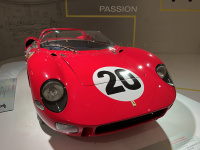 Muzeum Ferrari v Modeně - záběr na exponát